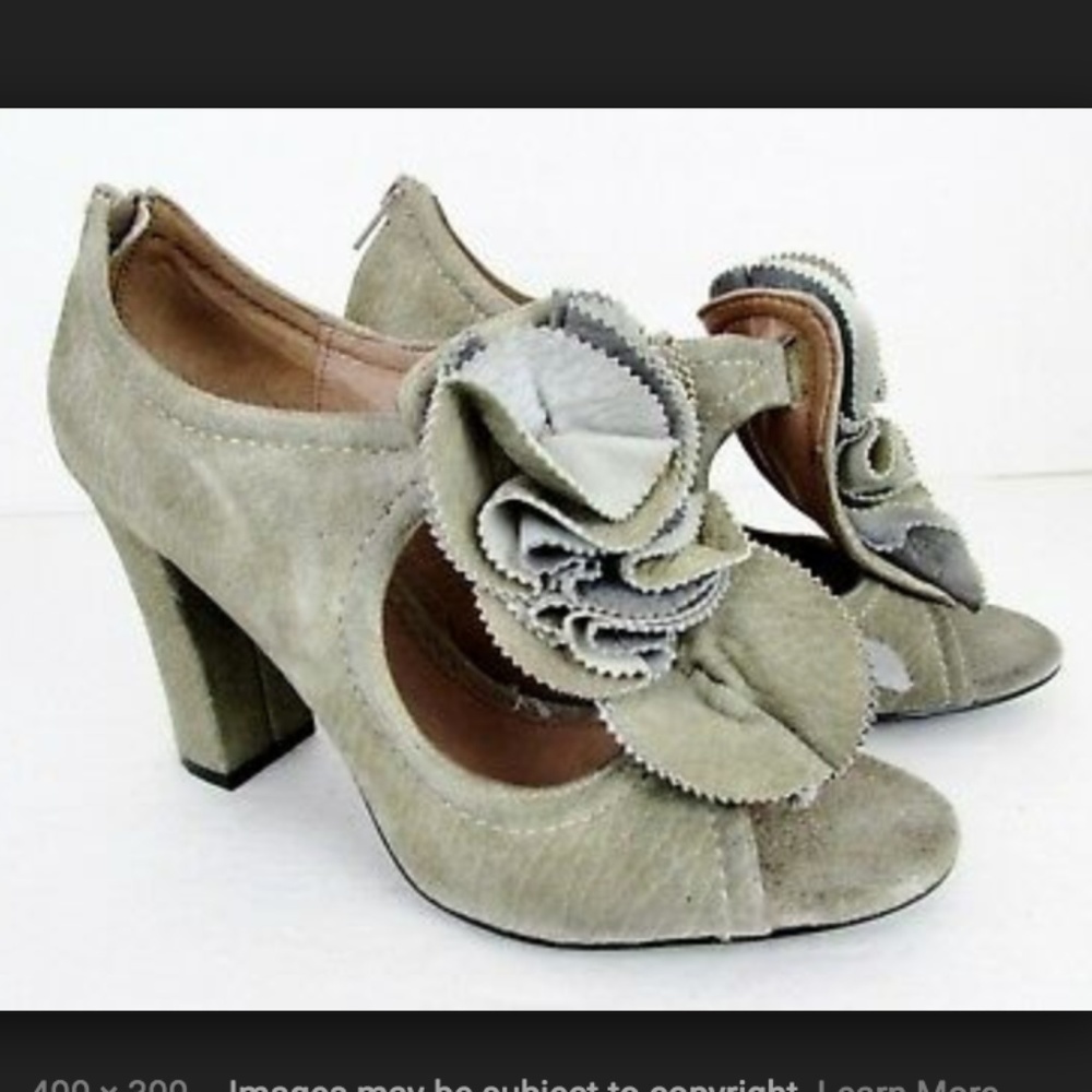 Anthropologie - Miss Albright - leather heels